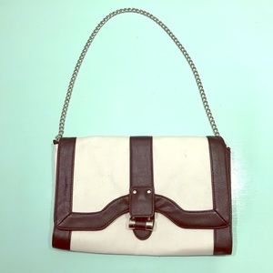 White & Black Handbag